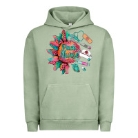 Pigment Oil Green western  pacu nurse medical instruments Urban Hoodie - BarkalooDesign