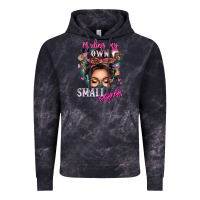 Cloud Black minding my own small business messy bun Vintage Hoodie - texasbilliewilder