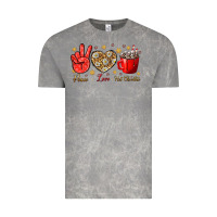 Cloud Rock Peace love hot chocolate Vintage Tee - NancyCooperArtShop
