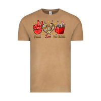 Vintage Camel Peace love hot chocolate Vintage Tee - NancyCooperArtShop