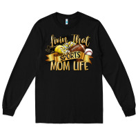 Black livin that sports mom life Long Sleeve Tee - CowGirlArtShop