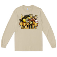 Mushroom livin that sports mom life Long Sleeve Tee - CowGirlArtShop
