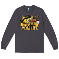 Smoke livin that sports mom life Long Sleeve Tee - CowGirlArtShop