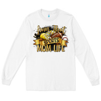 White livin that sports mom life Long Sleeve Tee - CowGirlArtShop