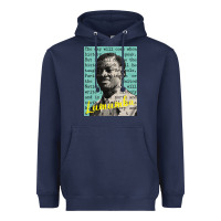 Navy patrice lumumba Heavyweight Hoodie - tuanDangUi