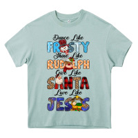 Arona Dance Like Frosty Shine Like Rudolph Give Like Heavy Core Tee - MaliasSmallBusiness