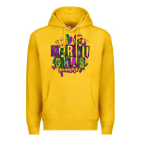 Lemon mardi gras queen Premium Hoodie - FaDigitalArtStudio