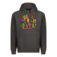 Smoke mardi gras queen Premium Hoodie - FaDigitalArtStudio