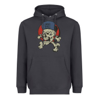 Smoke skate rags skull & crossbones Heavyweight Hoodie - tuanDangUi
