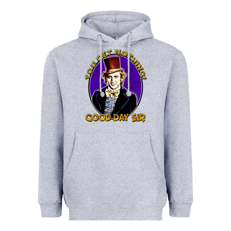 Good Day Sir  Wonka Heavyweight Hoodie by tuanDangUi | Teevron