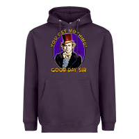 Plum good day sir  wonka Heavyweight Hoodie - tuanDangUi