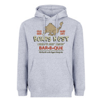 Heather Grey the boars nest Heavyweight Hoodie - tuanDangUi
