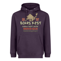 Plum the boars nest Heavyweight Hoodie - tuanDangUi