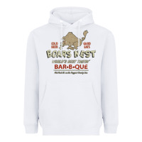 White the boars nest Heavyweight Hoodie - tuanDangUi
