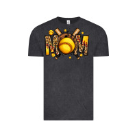 Vintage Black softball mom Vintage Tee - Jasminsmagicworld