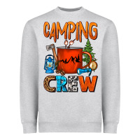 Camping Crew Camper Coffee Mug Heavyweight Sweatshirt | Teevron
