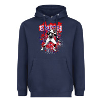 Navy bruce smith Heavyweight Hoodie - tuanDangUi
