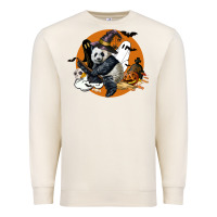 Sandshell panda hallowen Premium Sweatshirt - LillyAllenDesigns