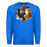 True Royal panda hallowen Premium Sweatshirt - LillyAllenDesigns