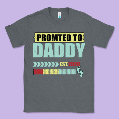 Promoted To Daddy Est 2020 Classic Tee Designed By Bettercallsaul