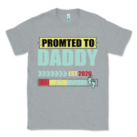 Heather Grey Promoted To Daddy Est 2020 Classic Tee - Bettercallsaul