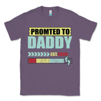 Lavender Promoted To Daddy Est 2020 Classic Tee - Bettercallsaul