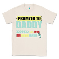 Natural Promoted To Daddy Est 2020 Classic Tee - Bettercallsaul