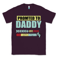 Plum Promoted To Daddy Est 2020 Classic Tee - Bettercallsaul