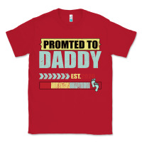 Red Promoted To Daddy Est 2020 Classic Tee - Bettercallsaul