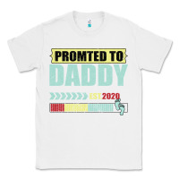 White Promoted To Daddy Est 2020 Classic Tee - Bettercallsaul