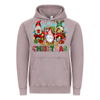 Vintage Zinc merry christmas gnome truck Vintage Hoodie - texasbilliewilder