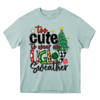 Arona too cute to wear ugly  christmas Heavy Core Tee - MaliasSmallBusiness