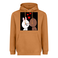 Meerkat brown bear cony bunny rabbit the kiss Heavyweight Hoodie - tuanDangUi