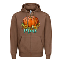 Chestnut pumpkin mini Zipper Hoodie - BundleAndBundleShop