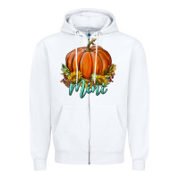 Pumpkin Mini Zipper Hoodie | Teevron