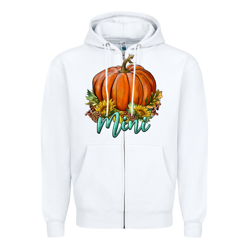Pumpkin Mini Zipper Hoodie by BundleAndBundleShop | Teevron