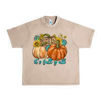 French Oak It's Fall Y'all Urban Heavy Tee - texasbilliewilder