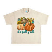 Sandshell It's Fall Y'all Urban Heavy Tee - texasbilliewilder