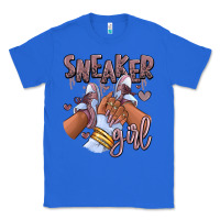 True Royal sky j mauve sneaker girl afro woman Classic Tee - RanaPortraitStore