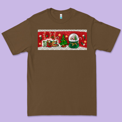 Noel Premium Tee Designed By Bundleandbundleshop