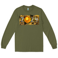 Army Green 2024 new year Long Sleeve Tee - CowGirlArtShop
