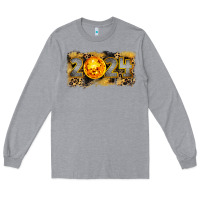 Heather Grey 2024 new year Long Sleeve Tee - CowGirlArtShop