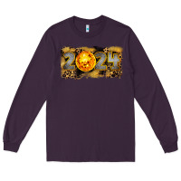 Plum 2024 new year Long Sleeve Tee - CowGirlArtShop