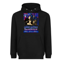 Black abbott and costello meet frankenstein (1948)   artwork Heavyweight Hoodie - tuanDangUi
