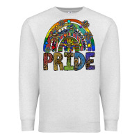 Oatmeal Heather pride Premium Sweatshirt - SublimationCraftShop