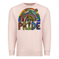 Pale Pink pride Premium Sweatshirt - SublimationCraftShop