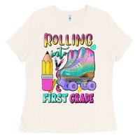 Bone rolling into first grade Ladies Tee - BundleAndBundleShop