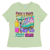 Matcha rolling into first grade Ladies Tee - BundleAndBundleShop