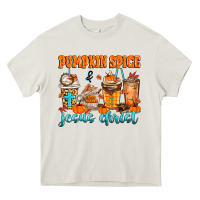 Cream pumpkin spice jesus christ Heavy Core Tee - MaliasSmallBusiness