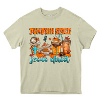 Mossy pumpkin spice jesus christ Heavy Core Tee - MaliasSmallBusiness